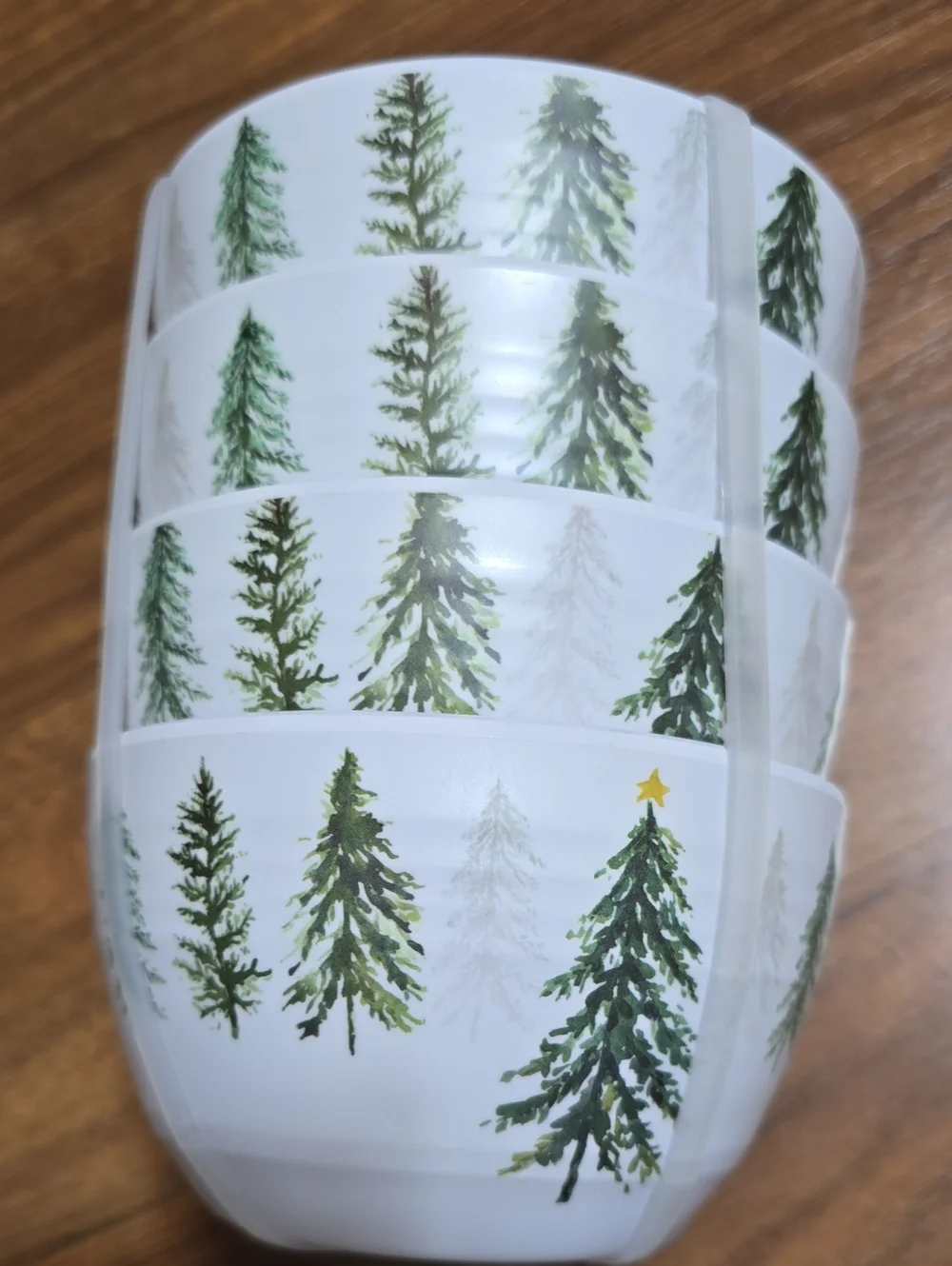 Aspen Home Winter Forest Ramekin Melamine Bowls